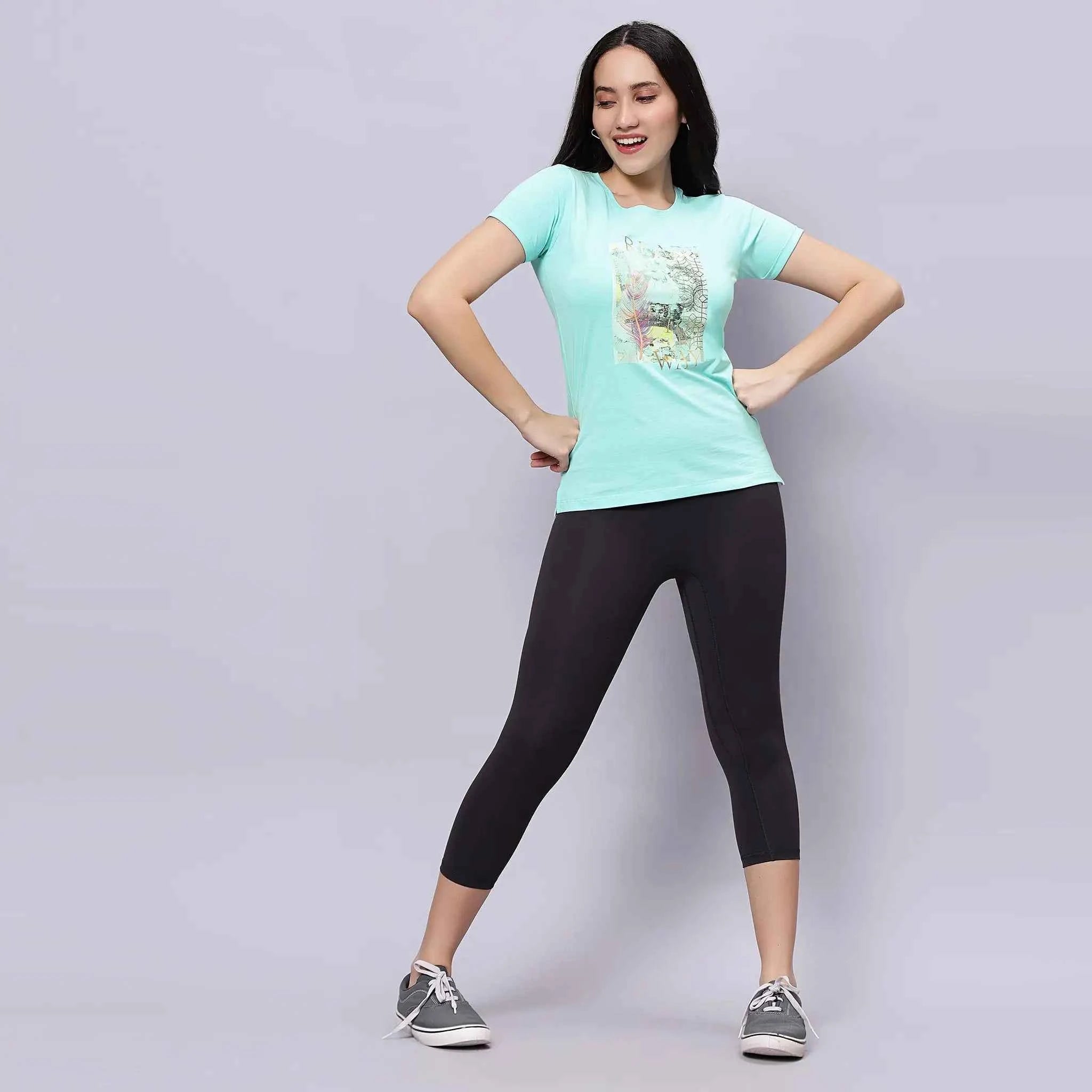 Half Sleeve Relaxed Fit T-Shirt