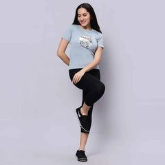 Half Sleeves Box Body T-Shirt