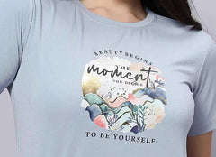 Half Sleeves Box Body T-Shirt