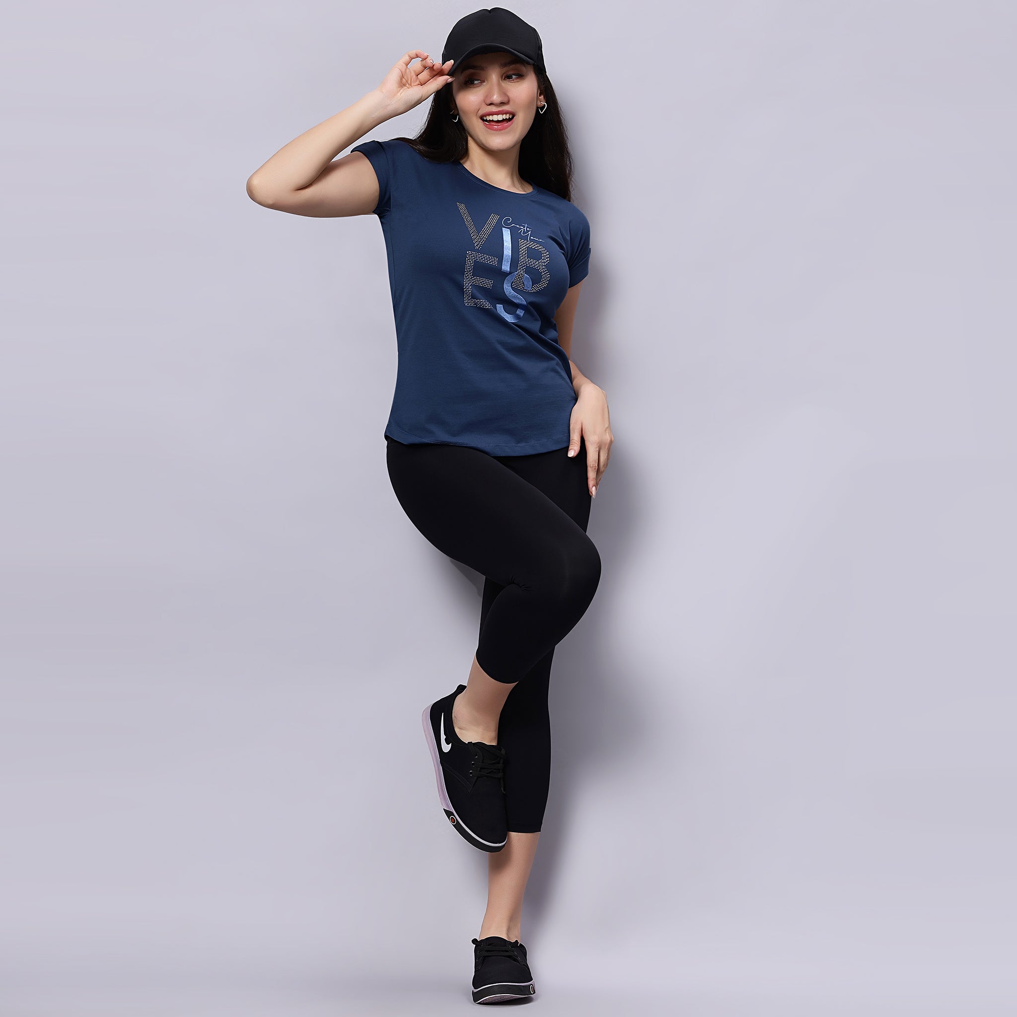 Half Sleeves Comfort Fit T-Shirt.