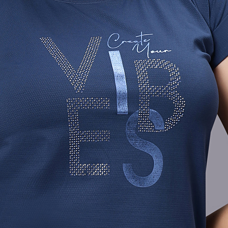 Half Sleeves Comfort Fit T-Shirt.