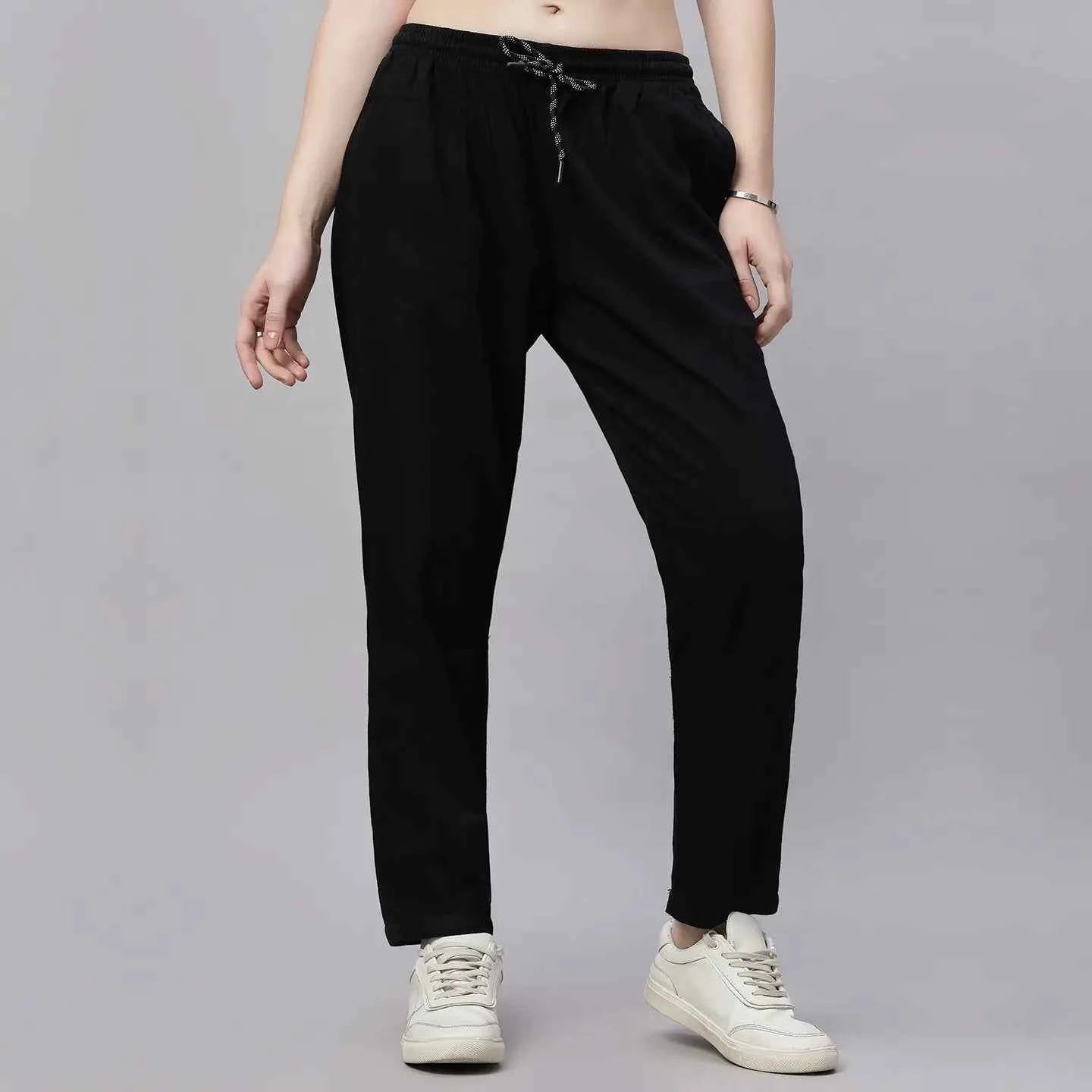 Astron – Tencel Baggy Fit Mid-Waist Pista Green Denim Jeans for Women
