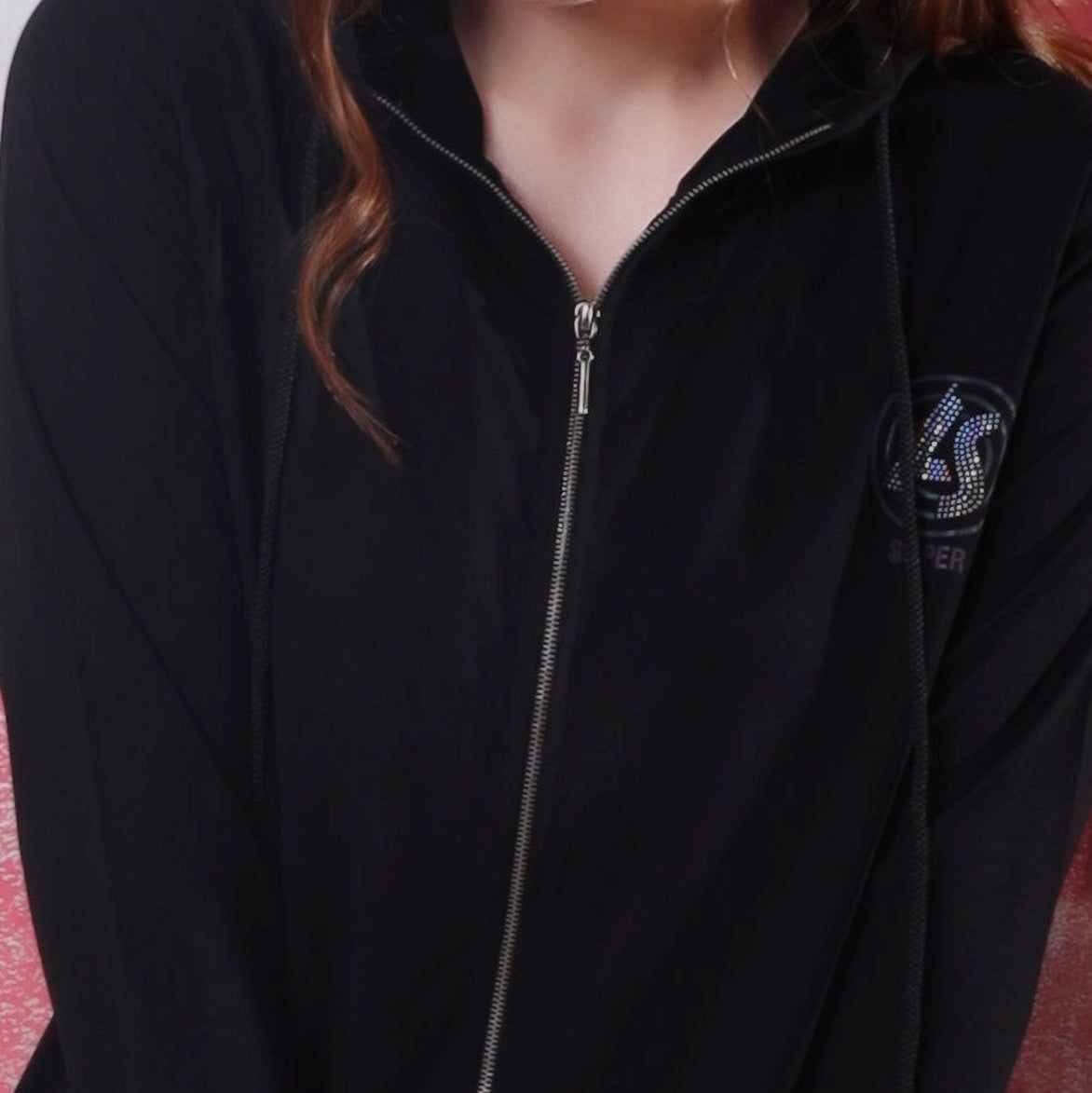 Astron Red Zip-Through Hoodie for Women - Full Sleeve Stylish Wear - ASTRON