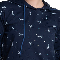 Women's Cotton Pullover Hoodie.