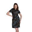 Women's Camouflage Printed Hoodie Tunic Dress