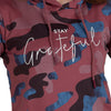 Women's Camouflage Printed Hoodie Tunic Dress