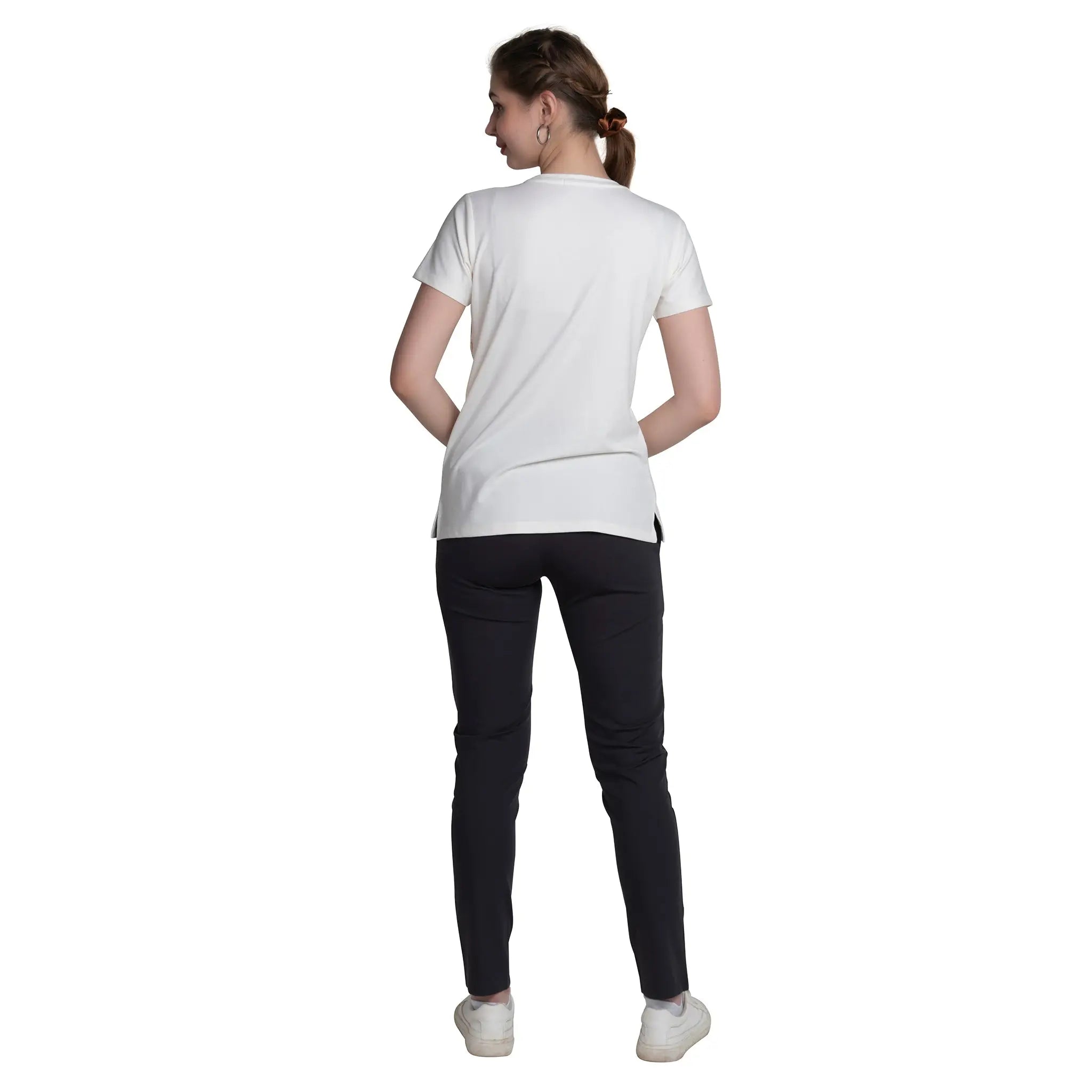 Ladies Typography T-shirt with Half Sleeves for Stylish Comfort - ASTRON