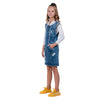 3/4th Sleeves Hooded Tunic Dress For Girl's