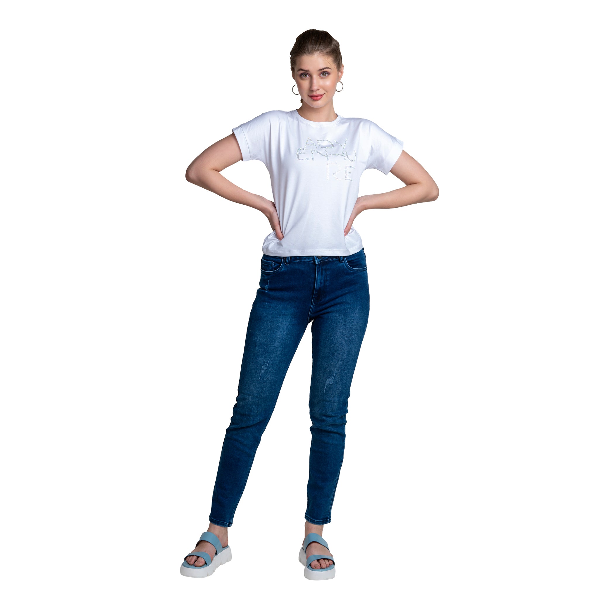 Adventure Magyar Sleeve Boat Neck Women's T-shirt