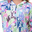 Girl's Printed Hoodie With Inner T-shirt