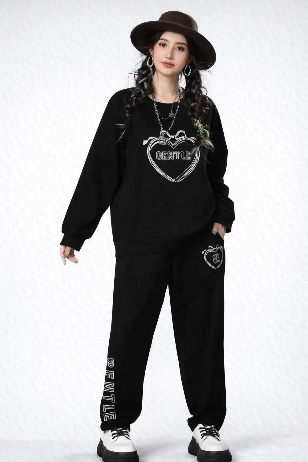 Women’s Printed Oversized Co-ord set - ASTRON