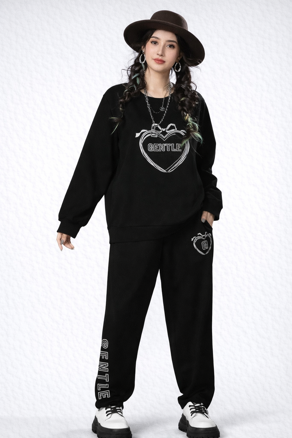 Women’s Printed Oversized Co-ord set