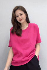 Women’s Poncho Fit Casual Top in Scuba Fleece - ASTRON