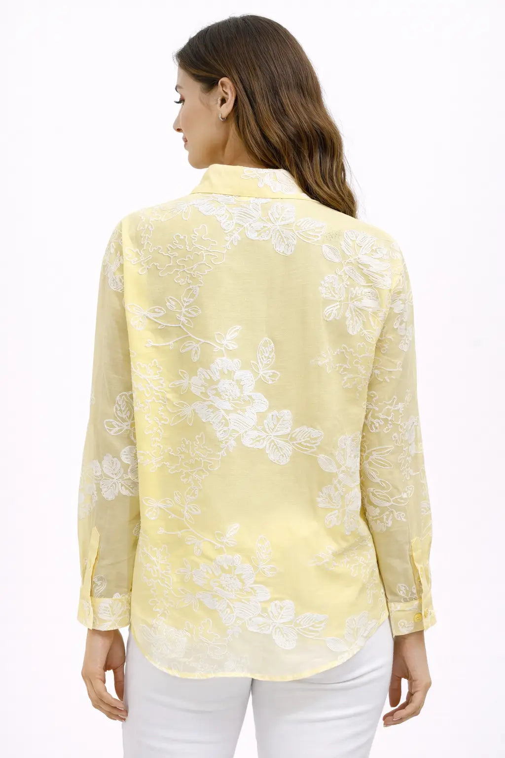 Women’s Embellished Embroidered Shirt - ASTRON