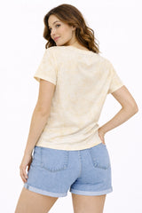 Women’s Embroider Crop Top