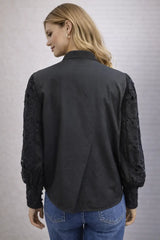 Women's Lace Shirt - Elegant Button-Down Style for Every Occasion - ASTRON