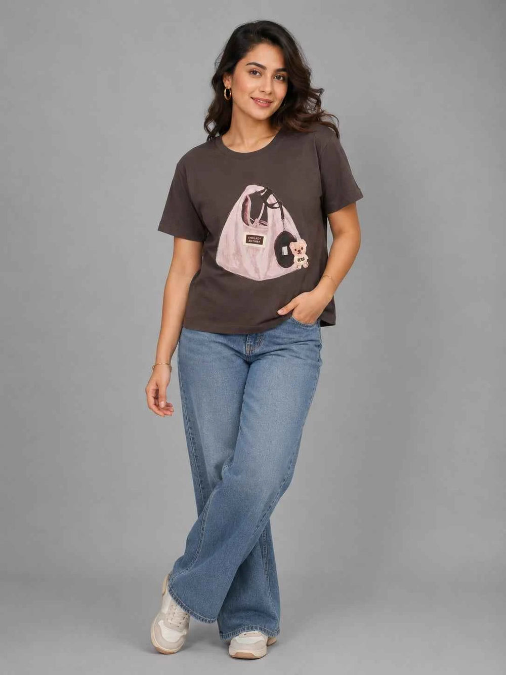 Women's Graphic Print Casual T-Shirt