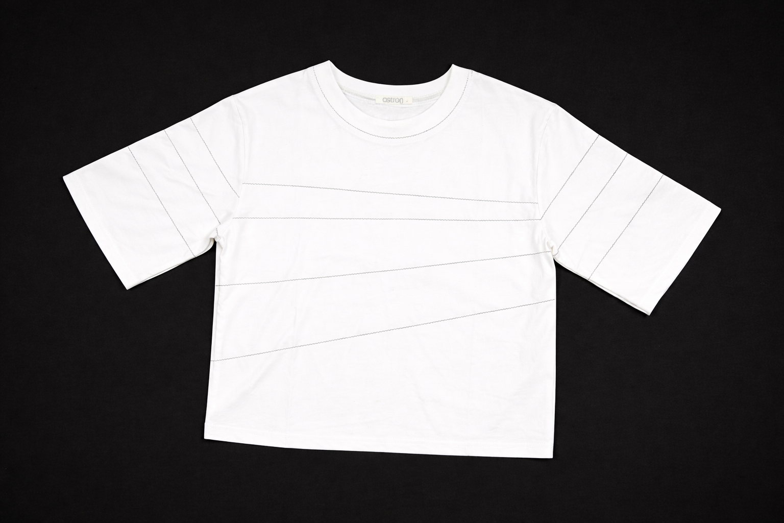 Women’s Oversized Casual Tee with Stitch Detail