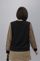 Women’s Printed Sleeve Sweatshirt