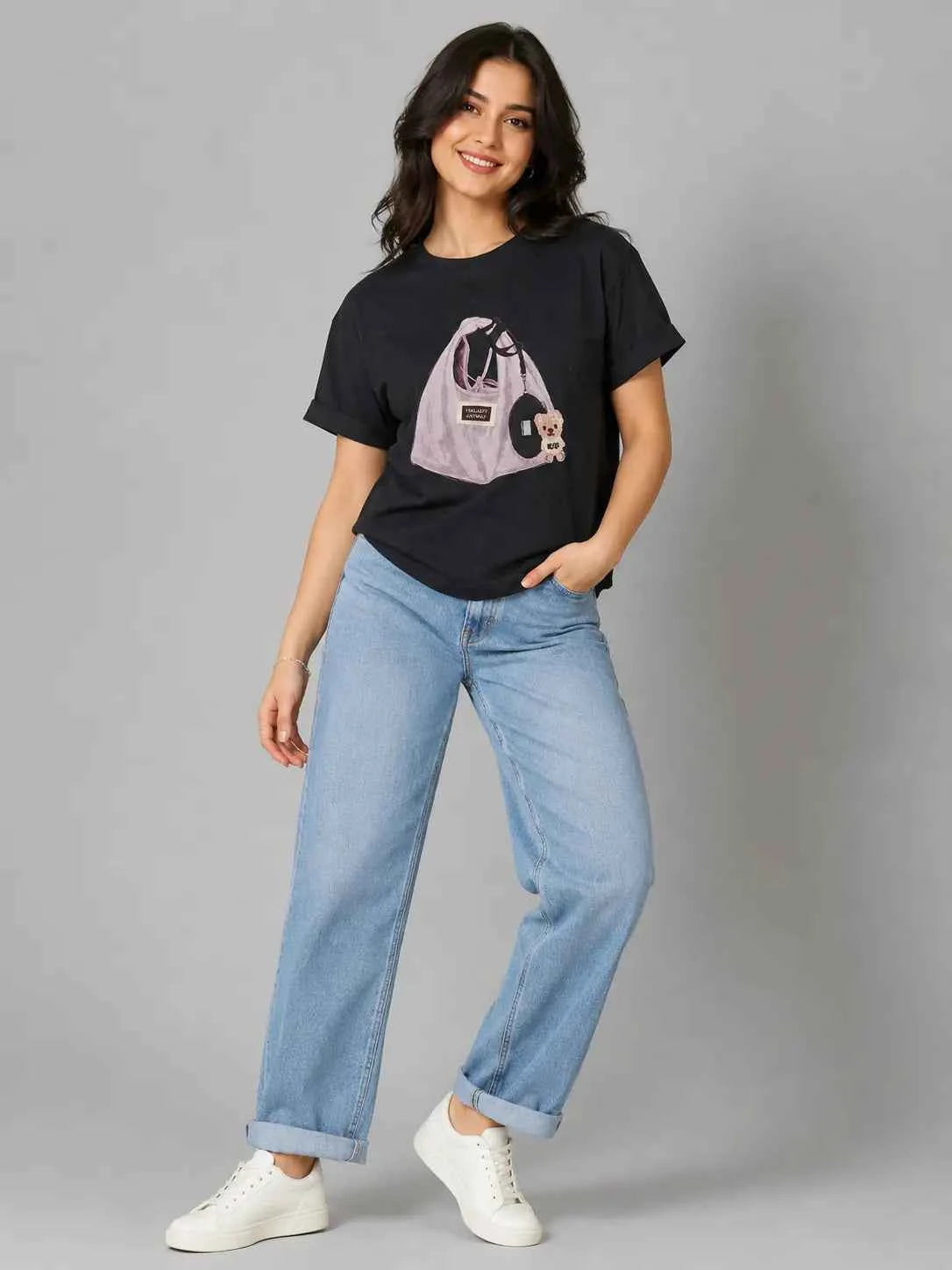 Women's Graphic Print Casual T-Shirt
