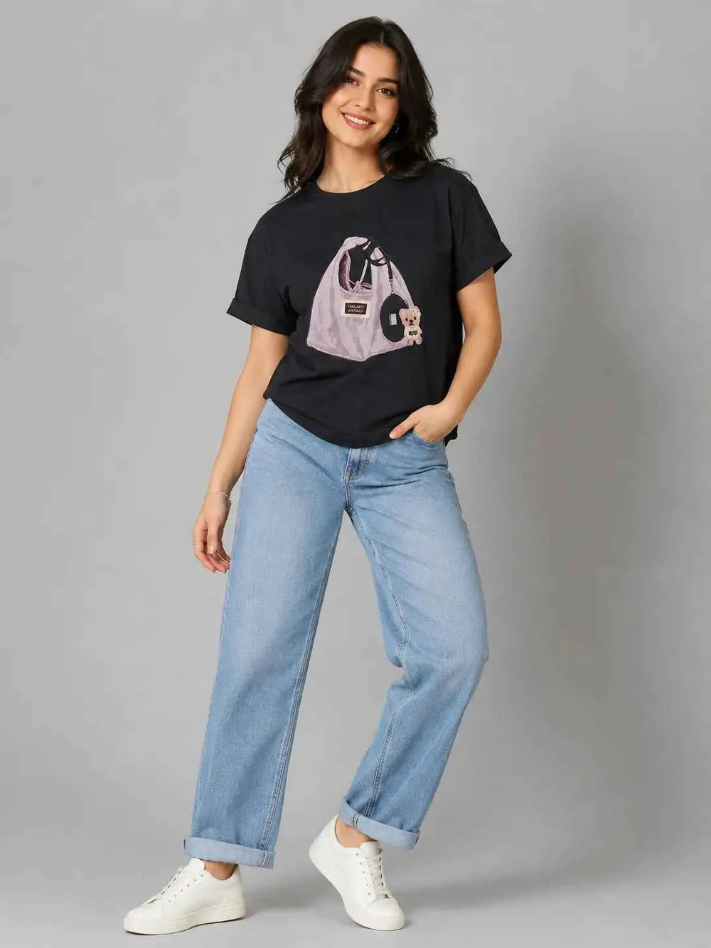 Women's Graphic Print Casual T-Shirt