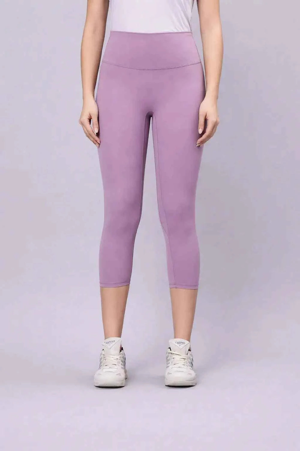 Astron – High-Waisted 4-Way Stretch Cropped Sports/Gym Leggings for Women