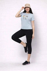 Half Sleeves Box Body T-Shirt