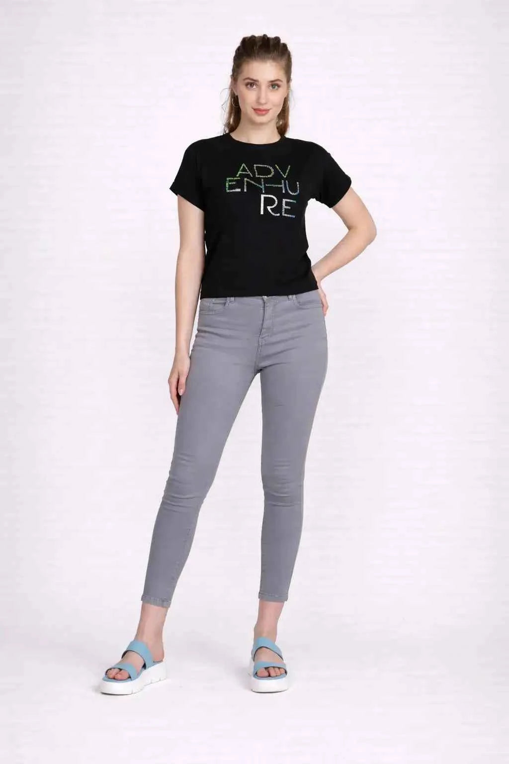 Adventure Magyar Sleeve Boat Neck Women's T-shirt