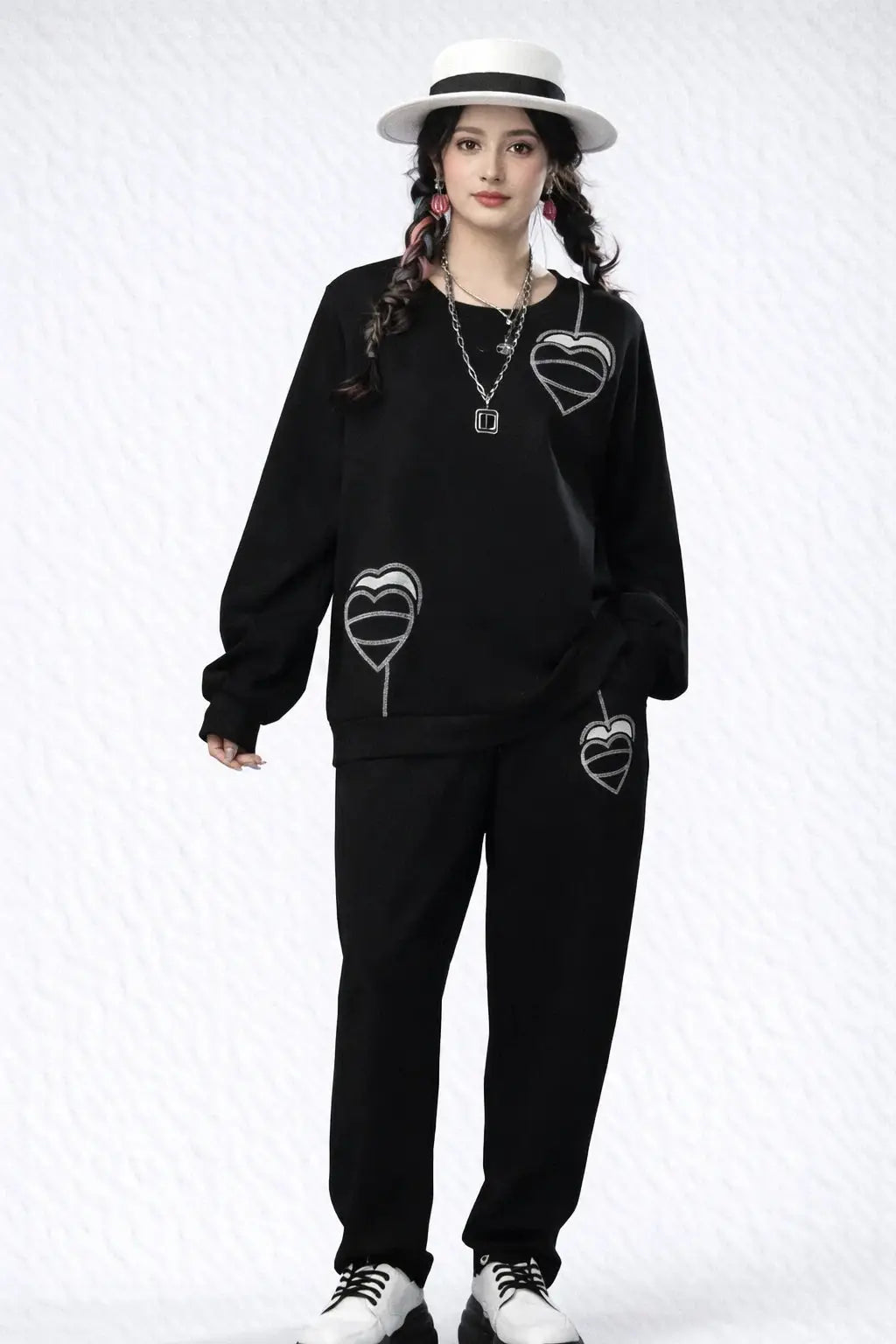 Women’s Sweatshirt & Jogger Co-ord Set - ASTRON