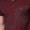 Collared Neck Club Wear T-shirt for Men