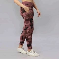 Astron – Women’s Camouflage Printed 4-Way Stretch Track Pant