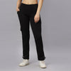 Four Way Stretched Comfort Fit Women's Track Pant With 3 Pockets