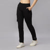 Four Way Stretched Comfort Fit Women's Track Pant With 3 Pockets