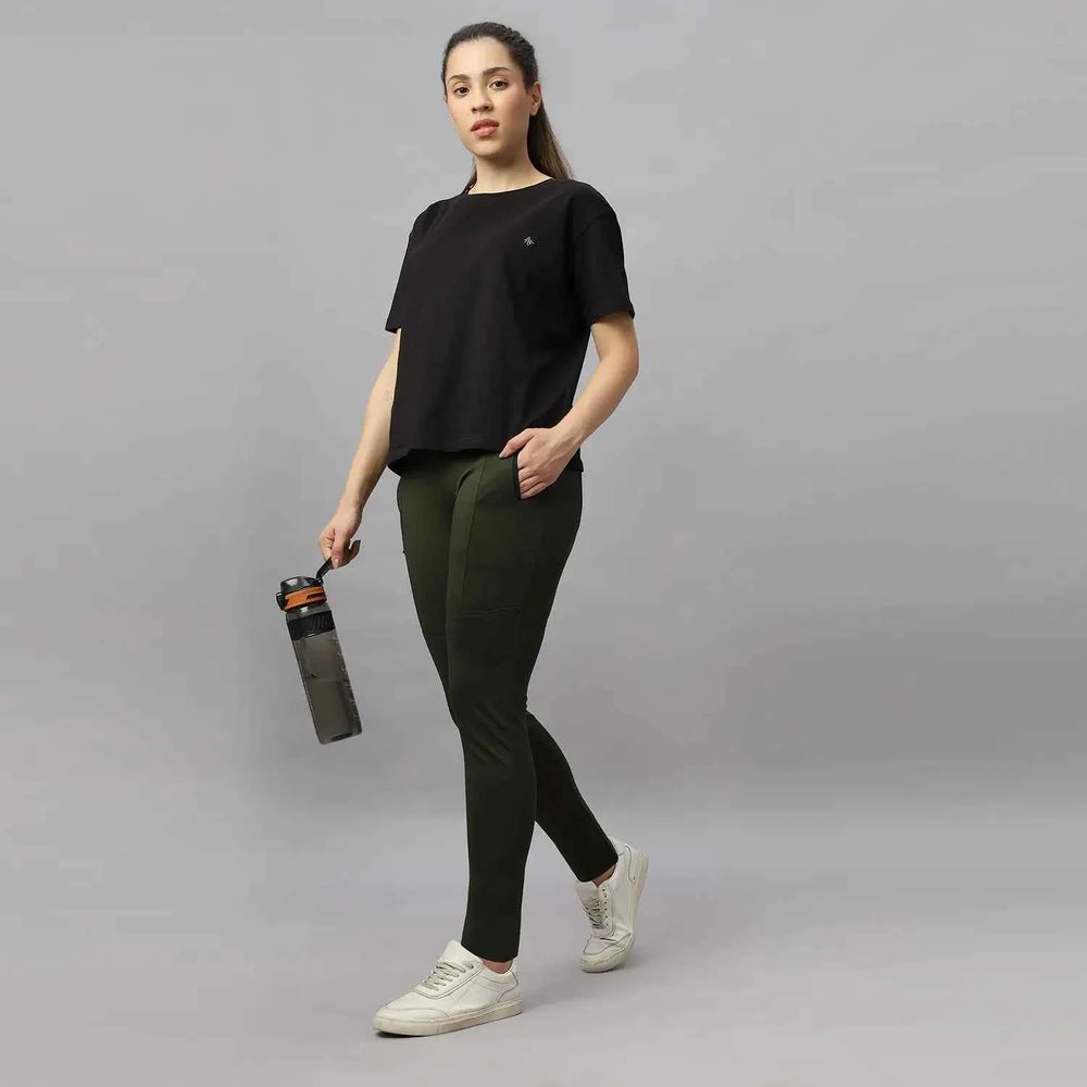 Ankle Length 4 Way Stretchable Women's Track Pant