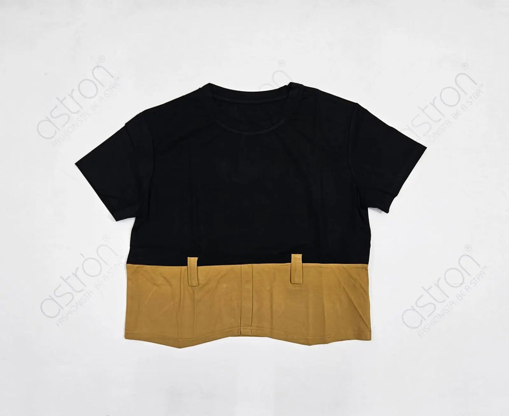 Women’s Colorblock Casual T-Shirt - ASTRON
