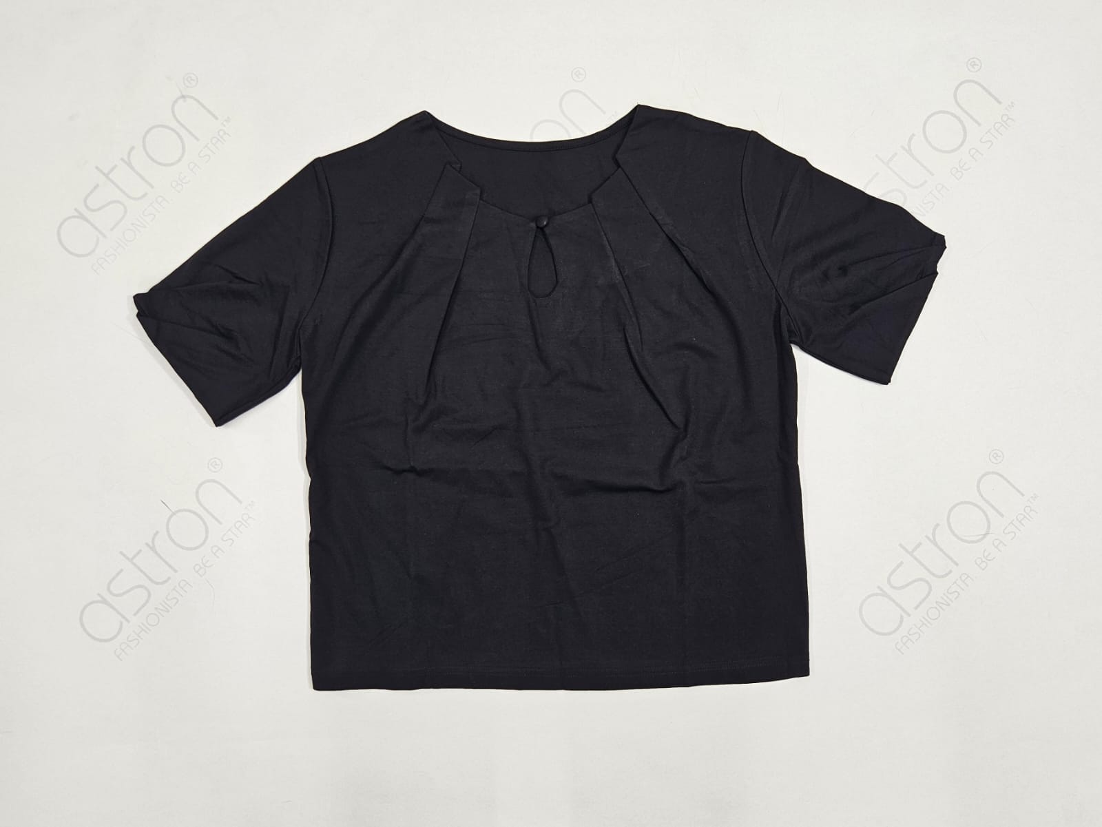 Women’s Keyhole Neck Elegant Top