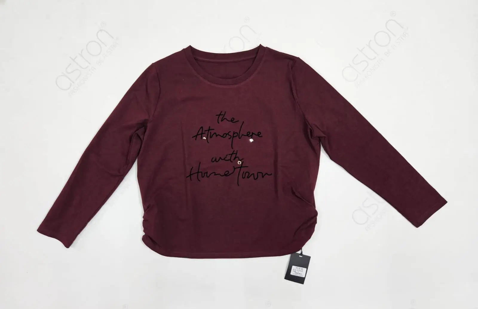 Women’s Printed Casual Long-Sleeve T-Shirt - ASTRON