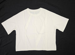 Women’s Solid Asymmetric Panel Top