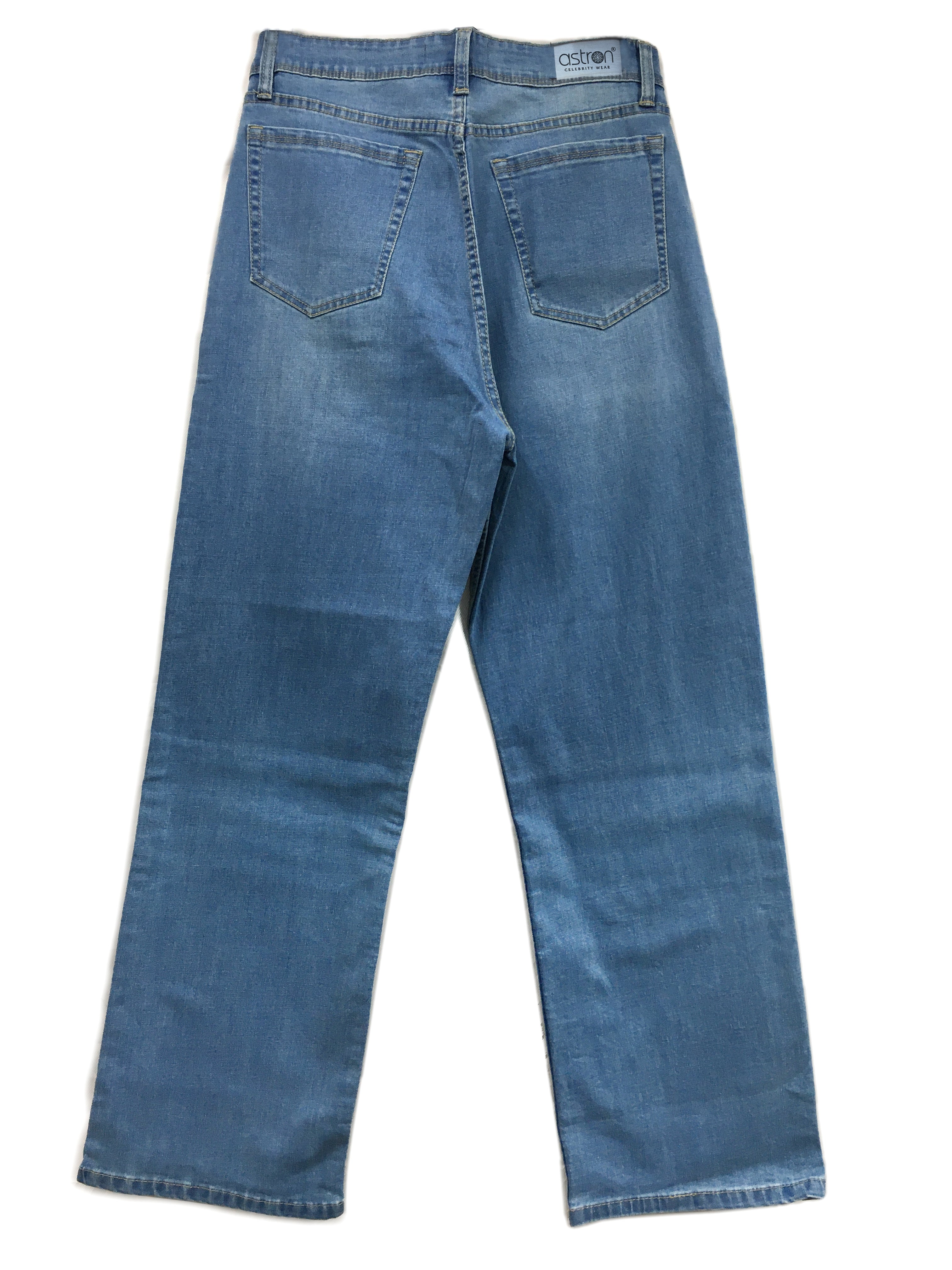 Astron Women’s Light Wash Straight Fit Jeans – Everyday Streetwear Denim