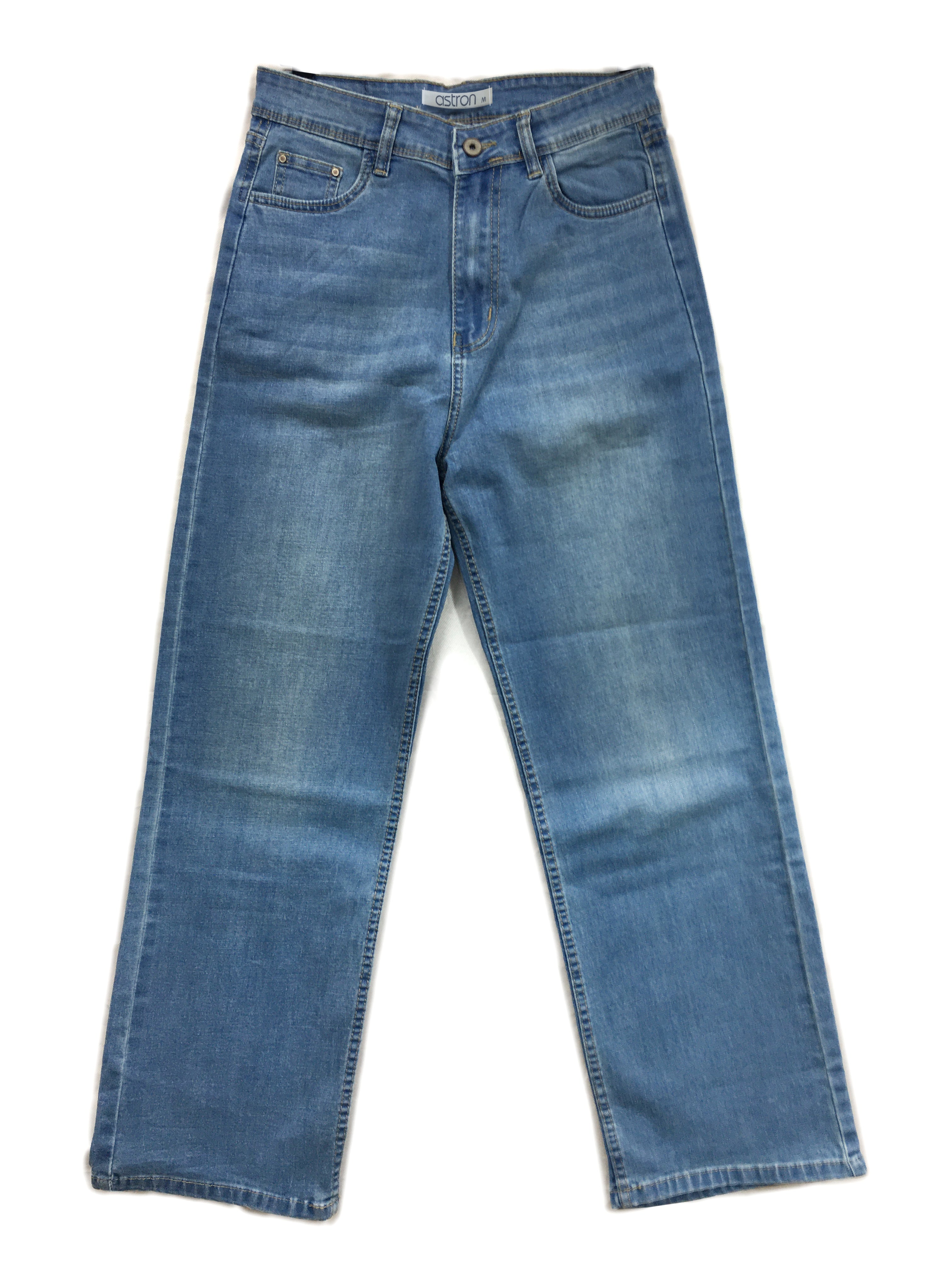 Astron Women’s Light Wash Straight Fit Jeans – Everyday Streetwear Denim