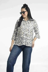 Women’s printed shirt top