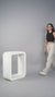 Women's Straight Fit Natural Colour Viscose Linen Pant.